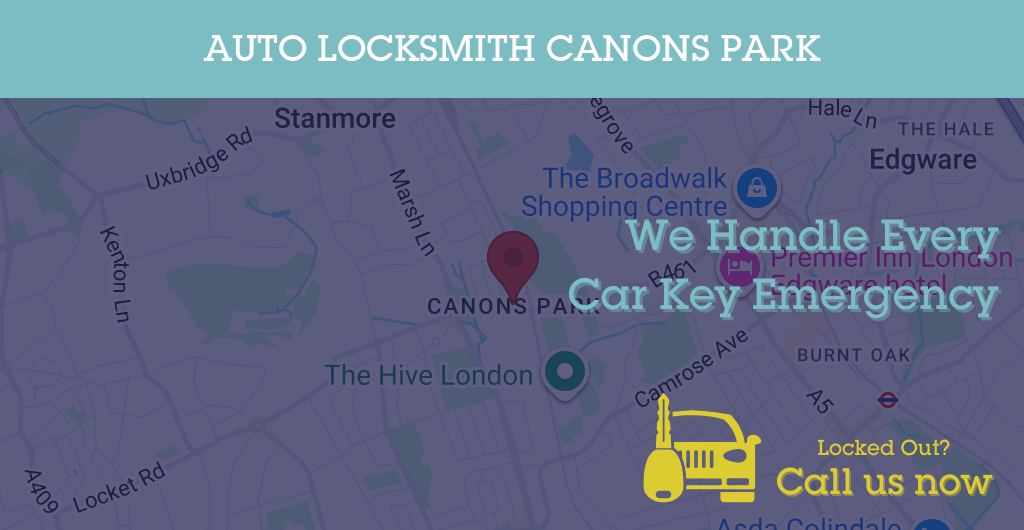 Auto Locksmith Services in Canons Park - HA postcode