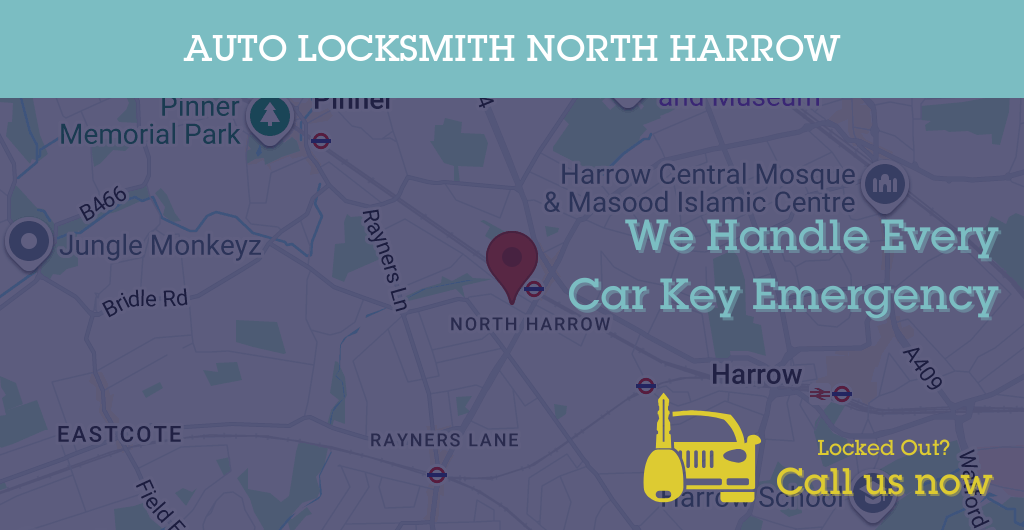Auto Locksmith Services in North Harrow - HA postcode