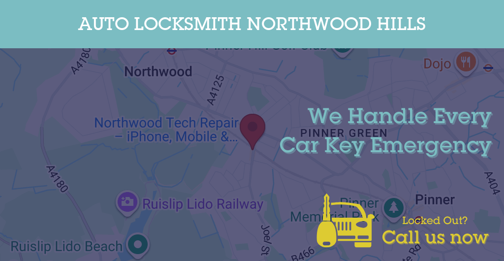 Auto Locksmith Services in Northwood Hills - HA postcode