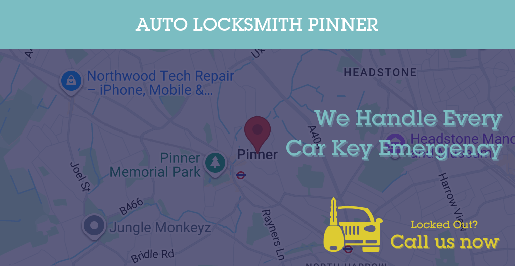 Auto Locksmith Services in Pinner - HA postcode
