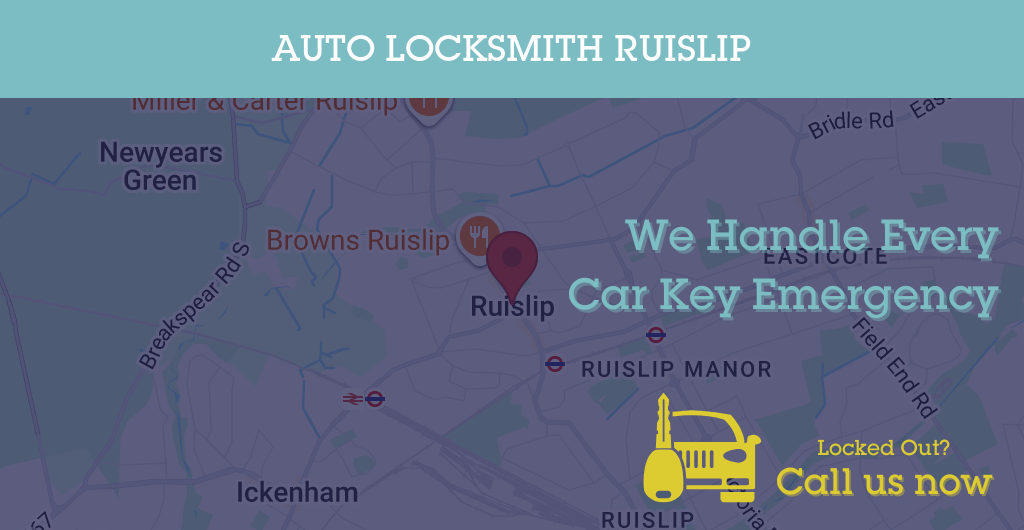 Auto Locksmith Services in Ruislip - HA postcode