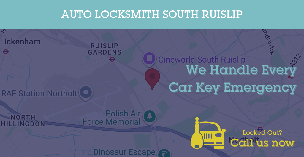 Auto Locksmith Services in South Ruislip - HA postcode