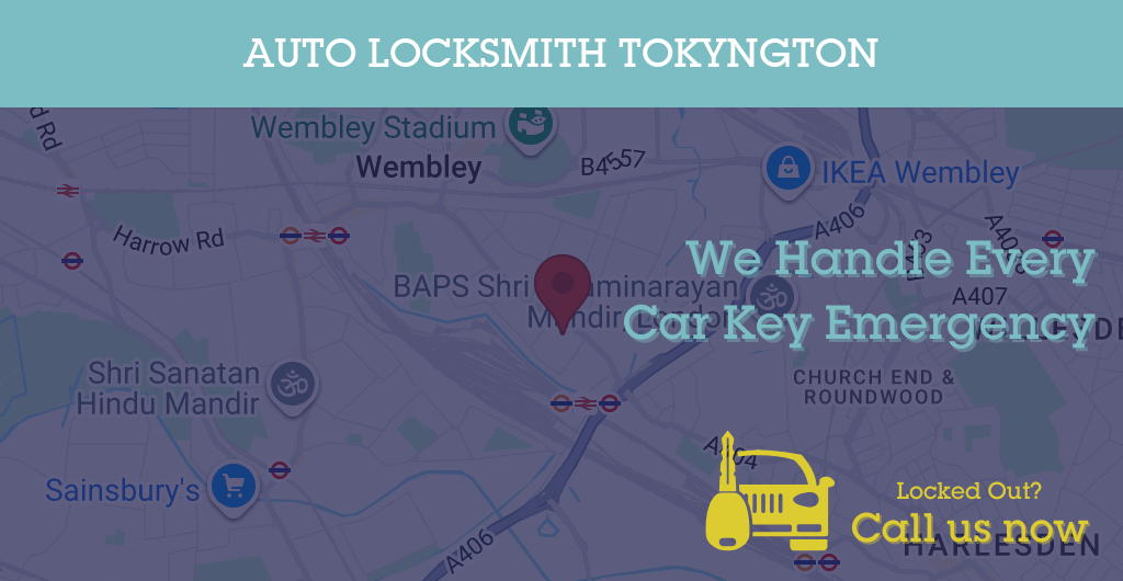 Auto Locksmith Services in Tokyngton - HA postcode