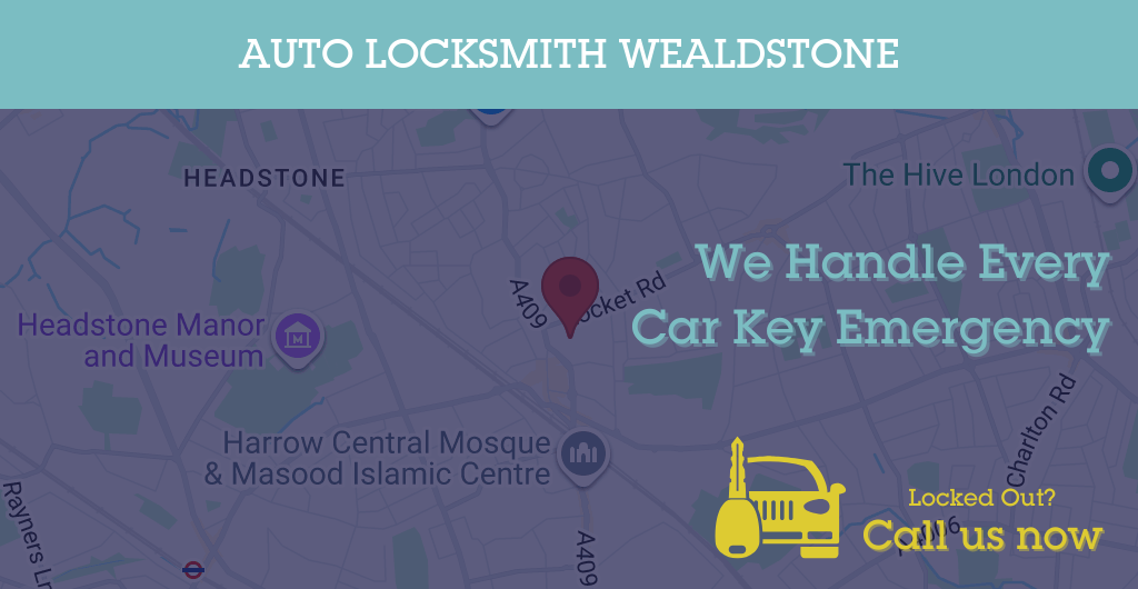 Auto Locksmith Services in Wealdstone - HA postcode