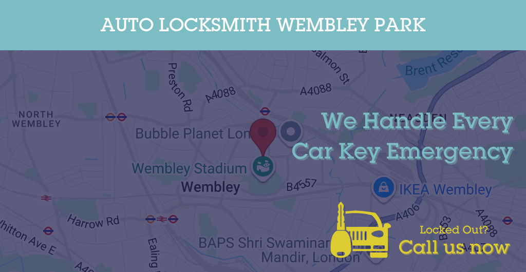Auto Locksmith Services in Wembley Park - HA postcode