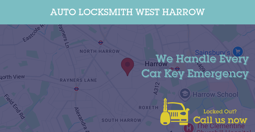 Auto Locksmith Services in West Harrow - HA postcode